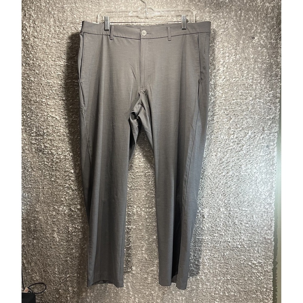 Callaway Golf Pants Mens 36x30 Gray Flat Front Stretch Performance Polyester